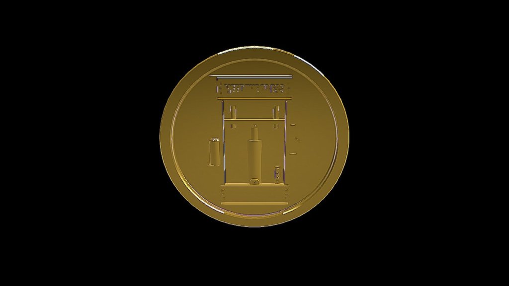 MTP Coin - 3D model by mtpcomposites [244cd01] - Sketchfab