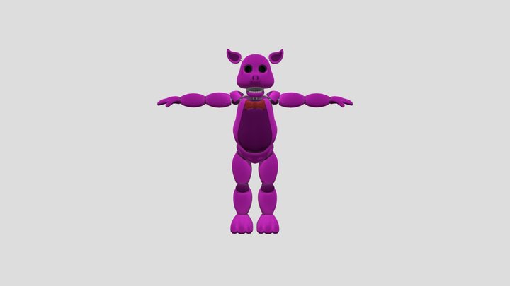 Pig Animatronic 3D Model