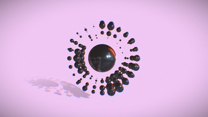 Ferromagnetic 3D Model