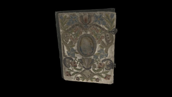 Les sept pseaumes penitentiaux. French. 1681. 3D Model