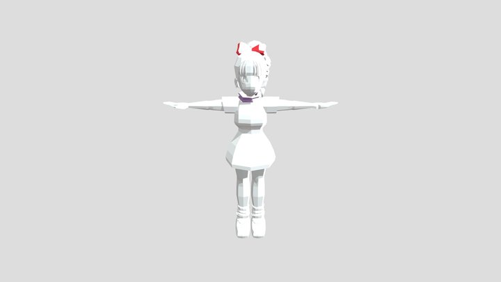 Bulma low poly preview 3D Model