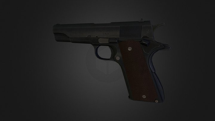 M1911  3D Model