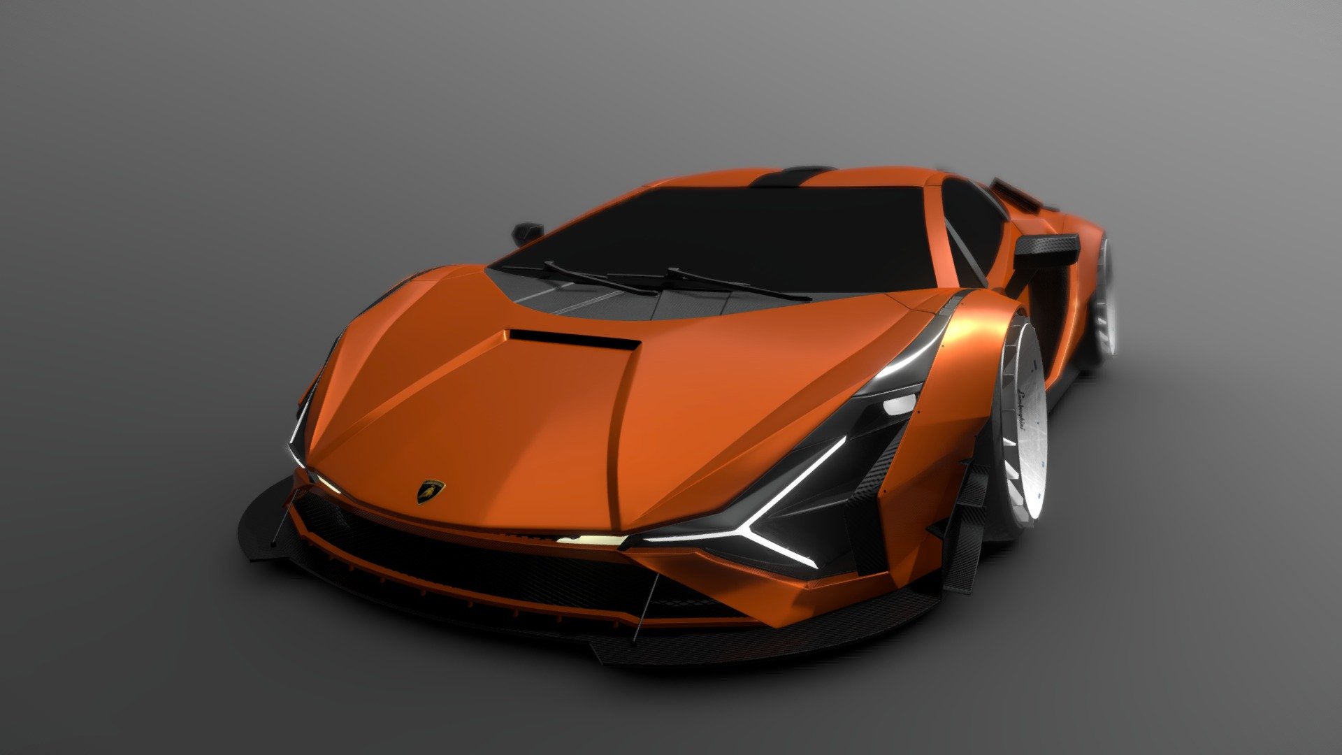 Lamborghini Sian Stance - 3D model by Adrián García (@adrigx2) [2450a64]