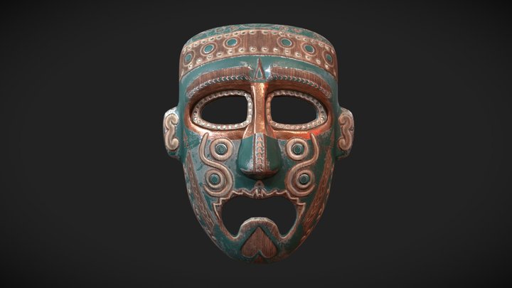 3d mask model 3D Model