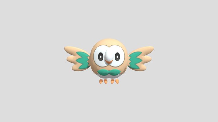 3DS - Pokemon Sun _ Moon - Pokemon (7th Generati 3D Model