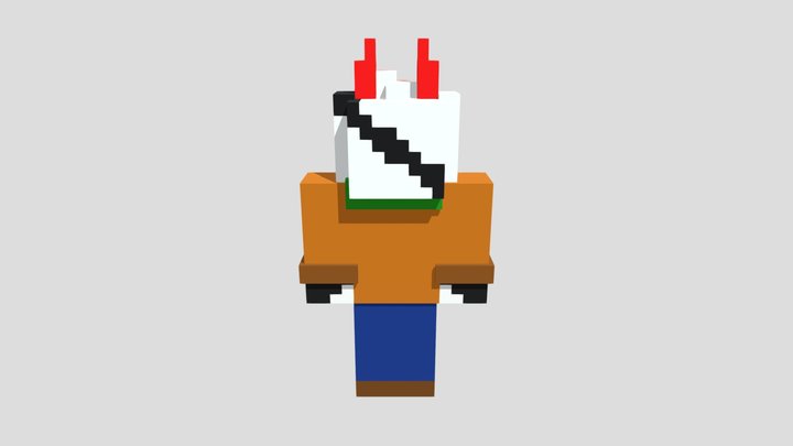 Jack Alsrei (my oc) 3D Model