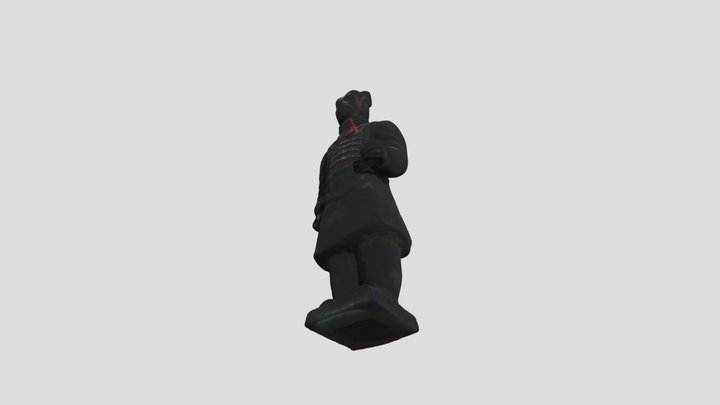 Terracota Warrior Souvenir 3D Model