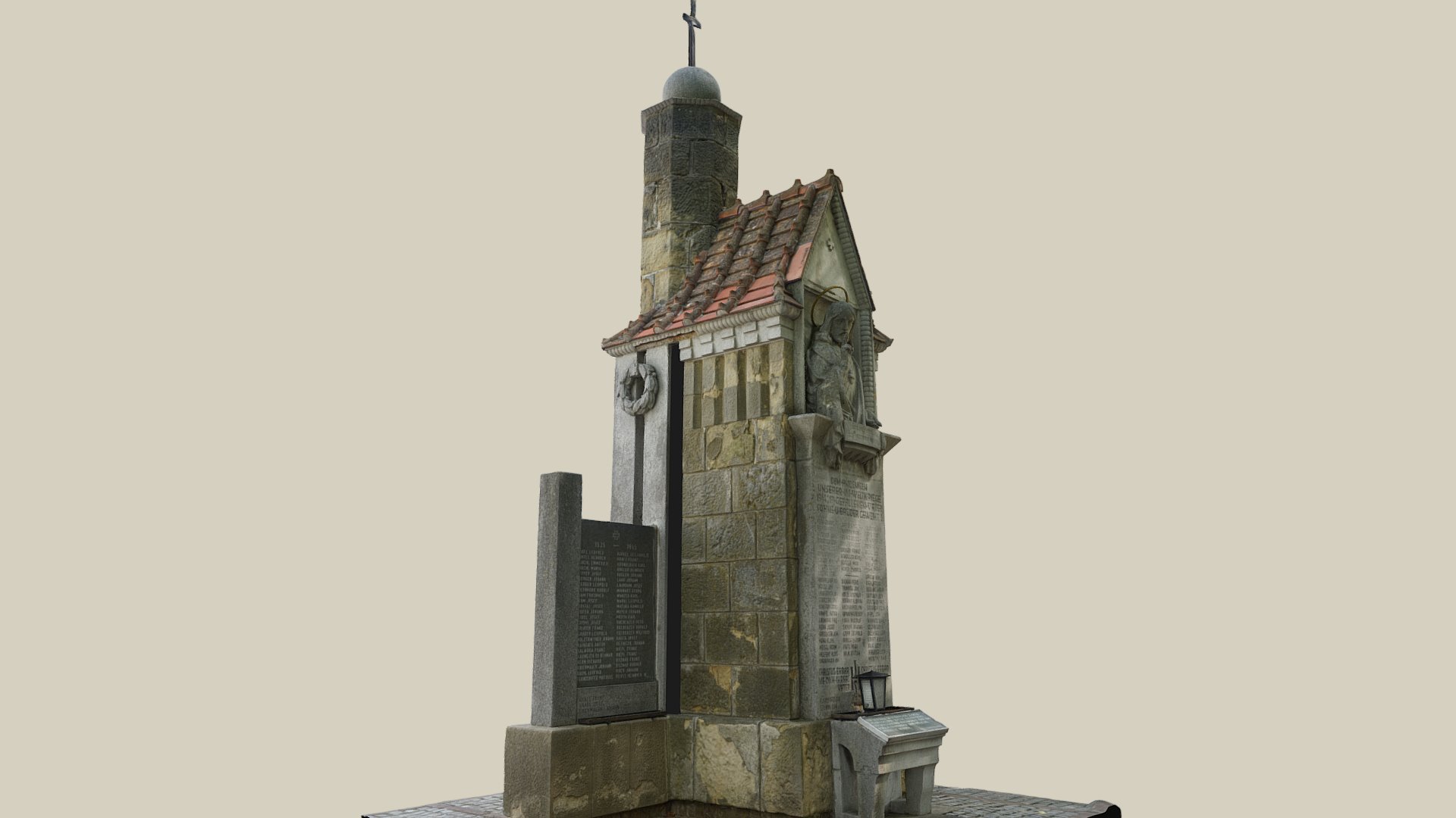 Kriegerdenkmal — Sketchfab embed 3D viewer