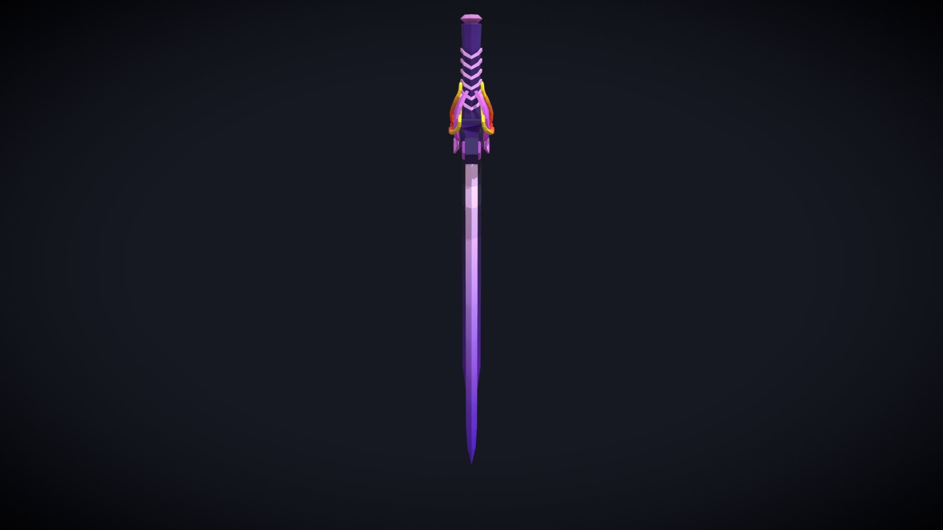 Stylized Sword - 3D model by dariaishmurat [245617d] - Sketchfab