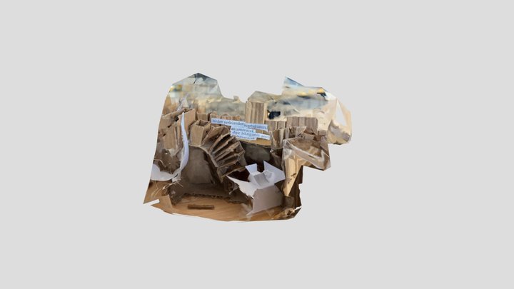 Benim çarpıcı 3 boyutlu model 3D Model