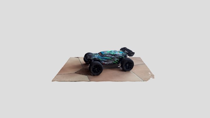 Voiture télécommandée (bas niveau de détails) 3D Model