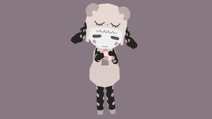 Sock Thief 3D Model