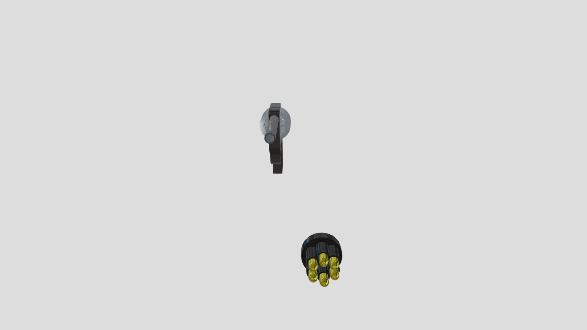 M1917 Revolver (Paint 3D)