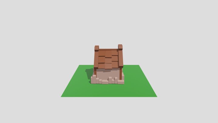 Casita medieval 3D Model