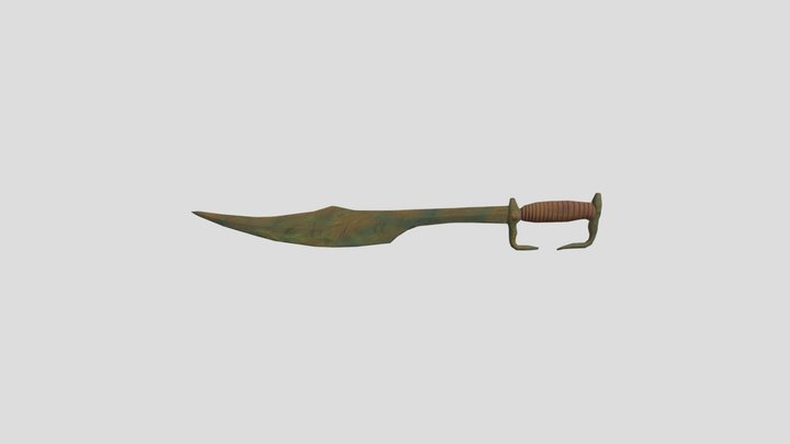 Spartan Sword 3D Model
