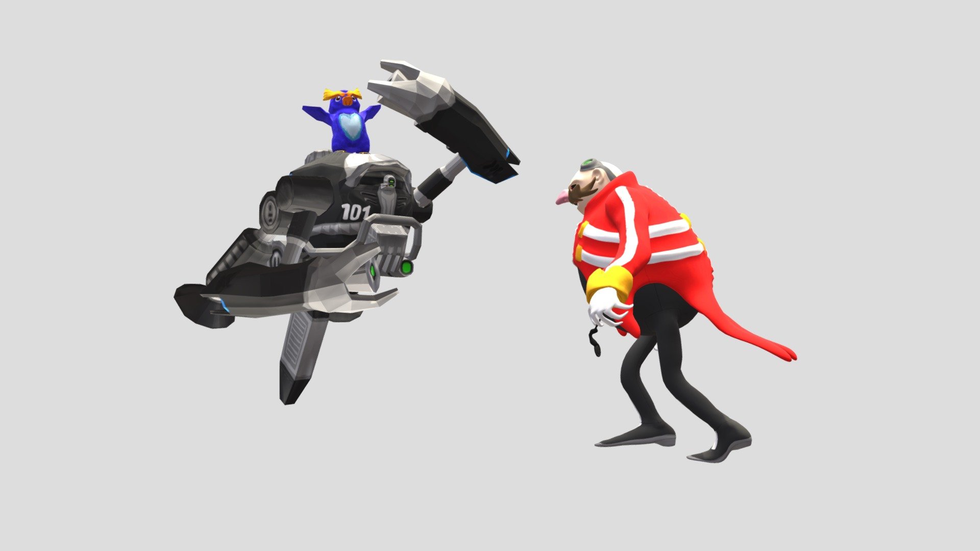 Robotnik Robot et Peinguin