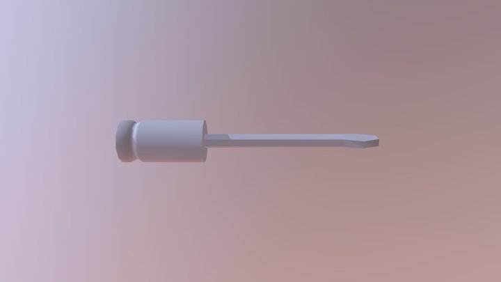 Screw Driver 3D Model