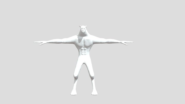 Rob_Lucci_retopología 3D Model