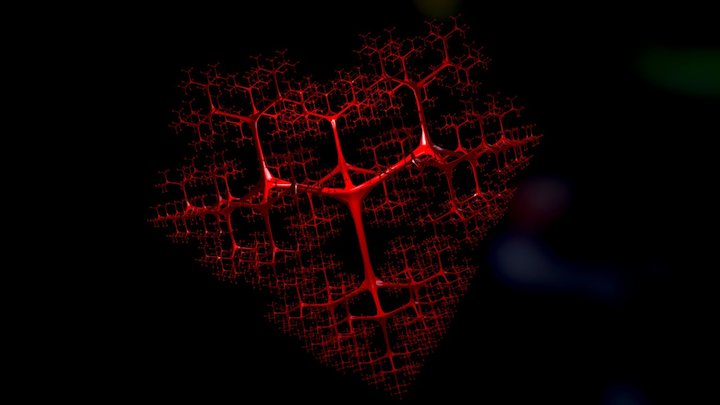 Fractal Heart 3D Model