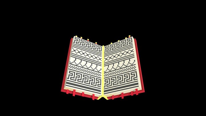 Book 3D Model