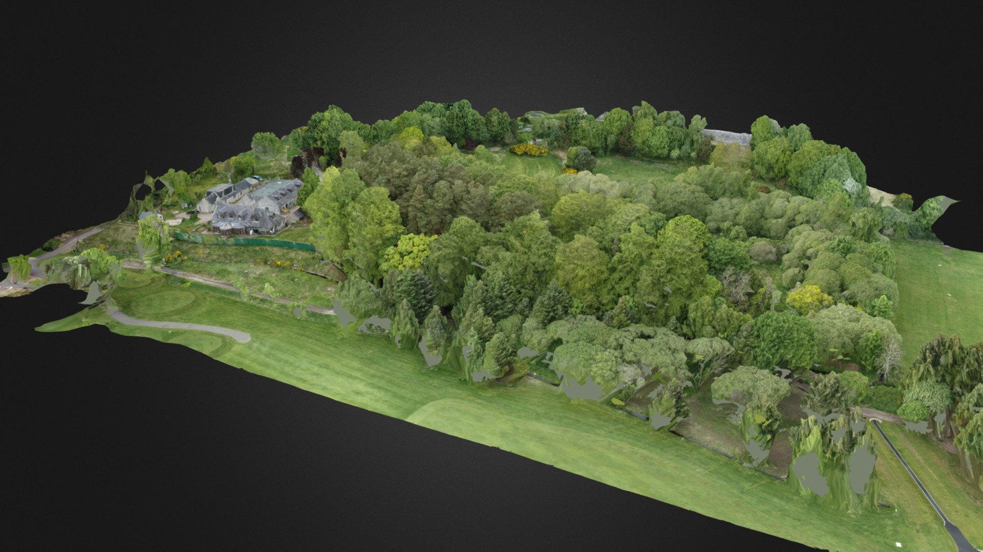 West Cults land survey 3D model by orbitalscot [245efa5] Sketchfab