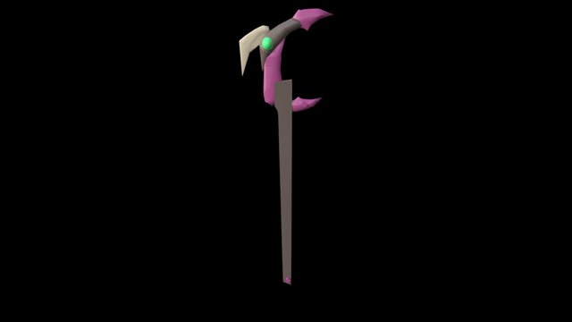 Mage Staff 3D Model