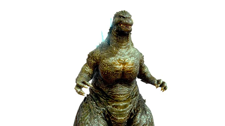 Godzilla minus one Atomic charge V2 3D Model