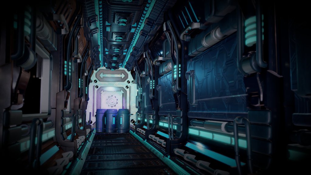 Spaceship Corridor Challenge