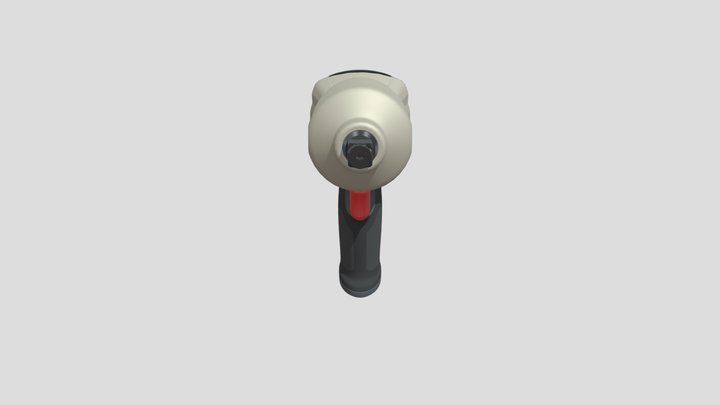 Ingersoll Rand Air Impact Wrench Redesign 3D Model