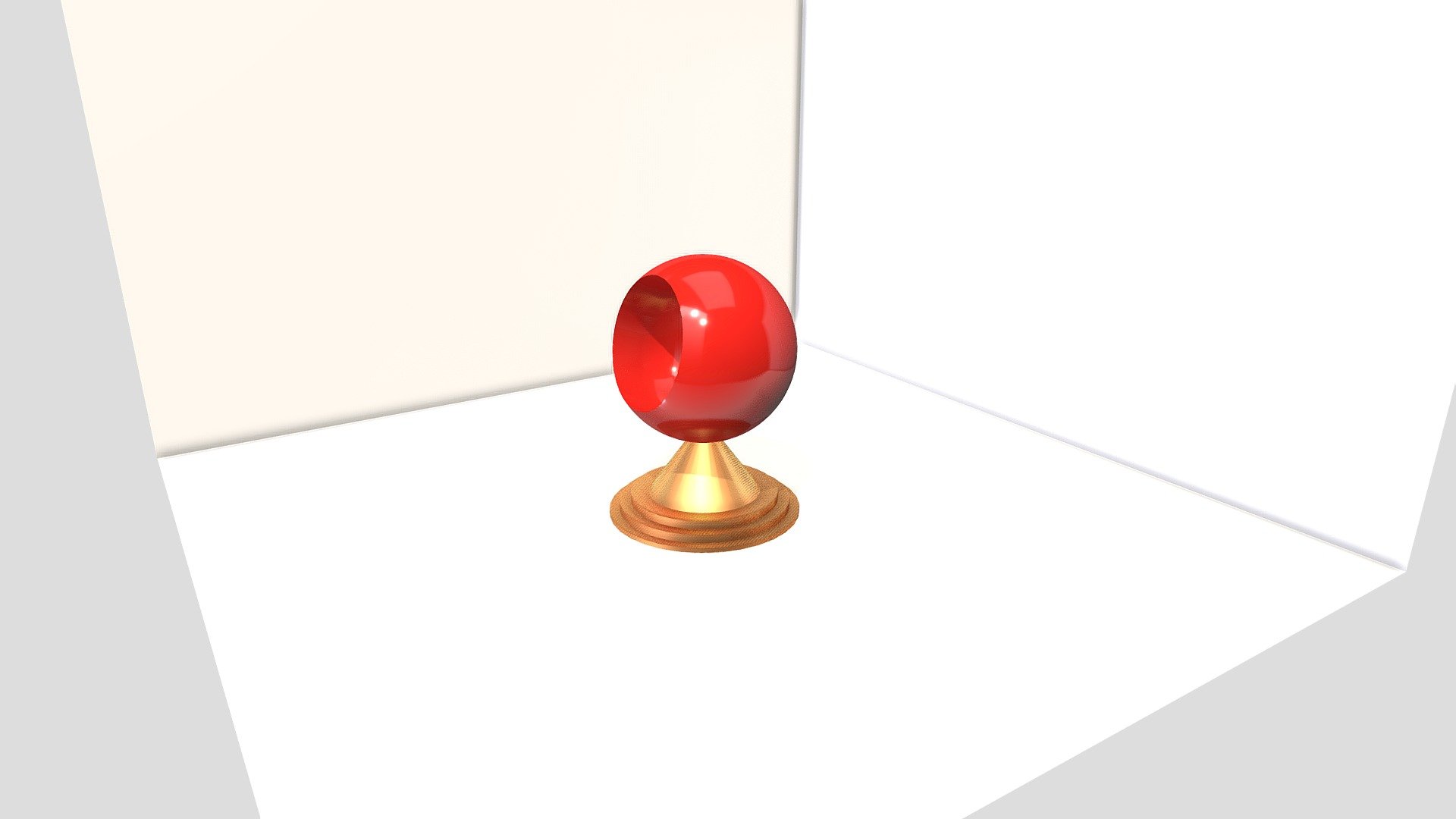 JKD Red Globe Light