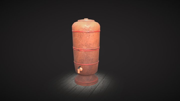Filtro de Barro / Brazilian Clay Filter 3D Model