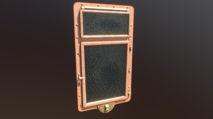 R.M.S. Titanic's Officer's mess windows 3D Model
