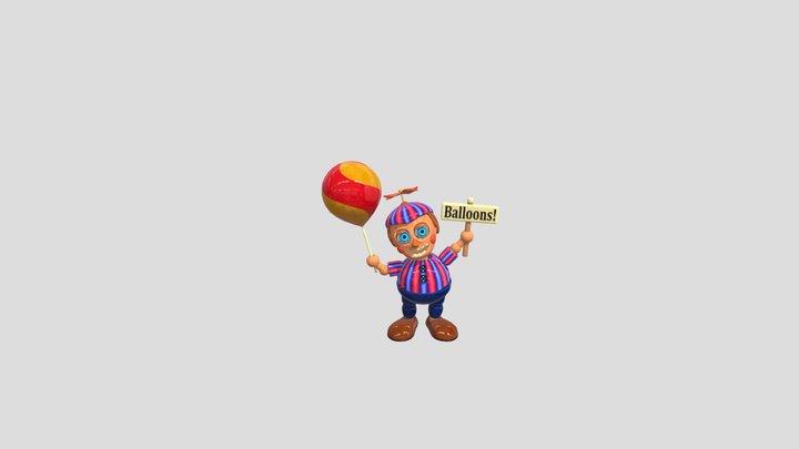 баллун бой 3D Model