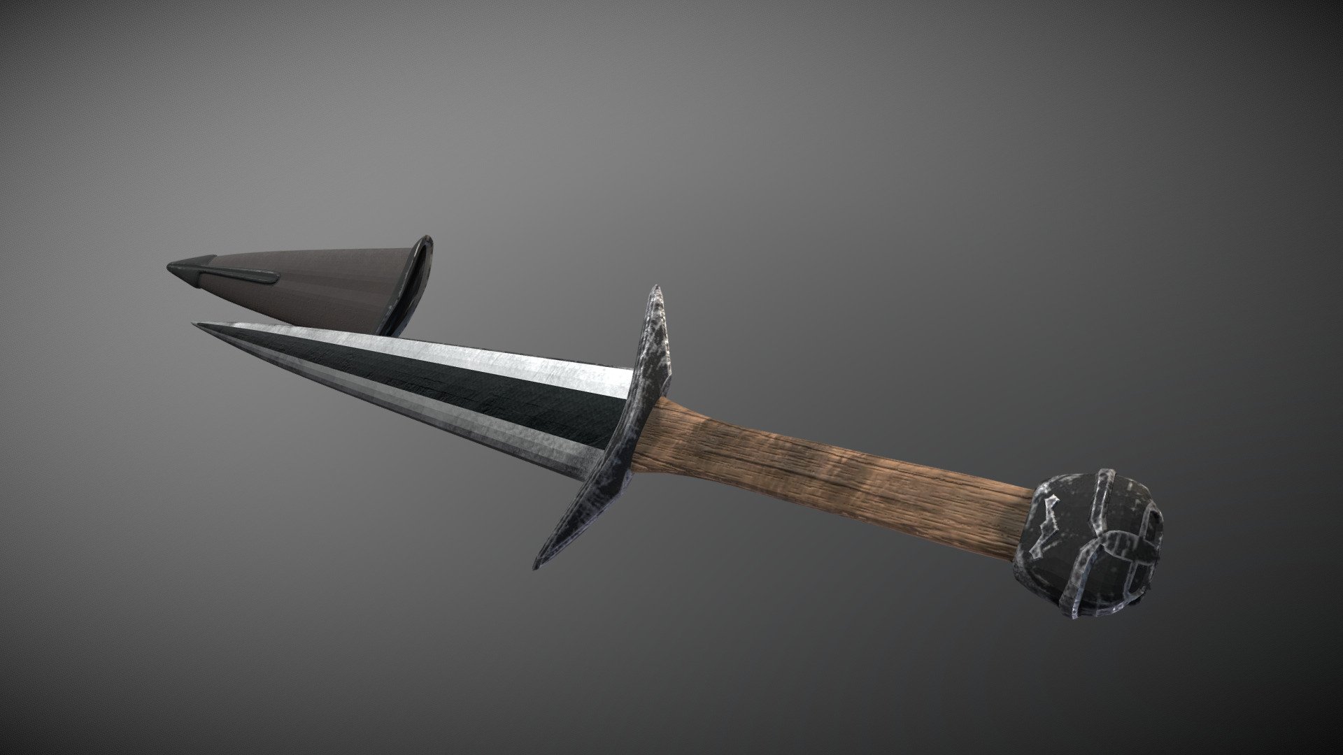 Sword and Sheath - 3D model by Natriarchy [24649fa] - Sketchfab