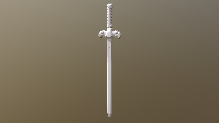 [1660] Nerf Sword 3D Model