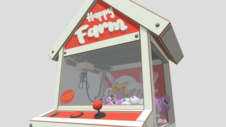 "Happy Farm" Claw Machine V3 (XYZ Diploma Draft) 3D Model