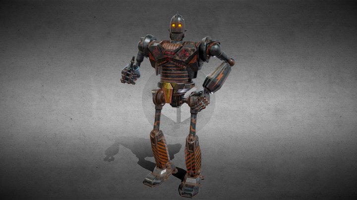 Iron Giant #001 3D Model
