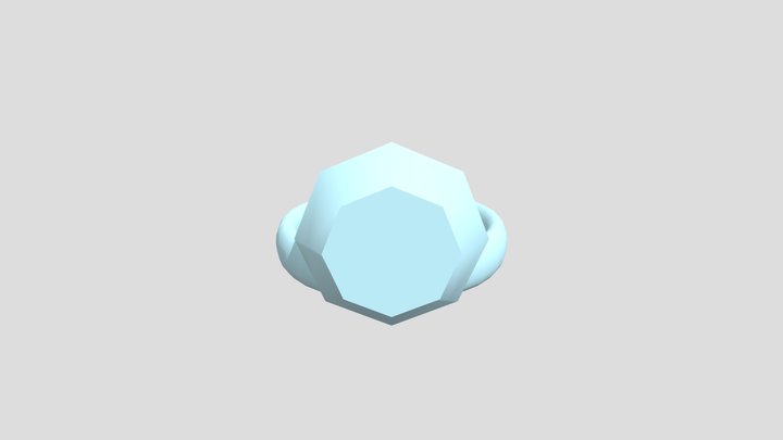Diamond Ring 3D Model