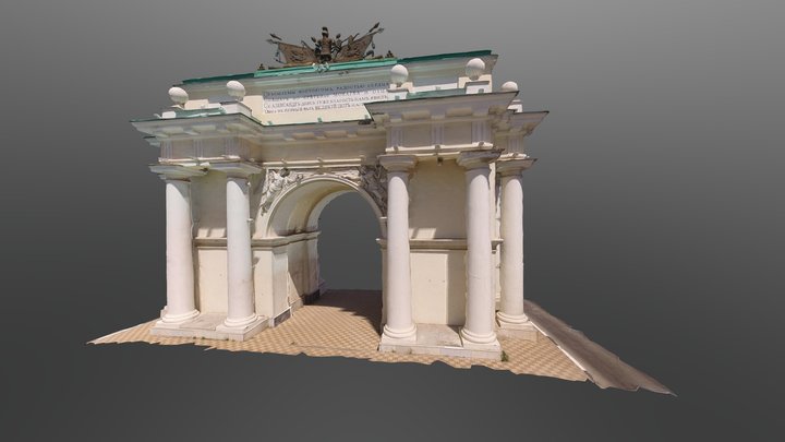 Триумфальная арка 3D Model