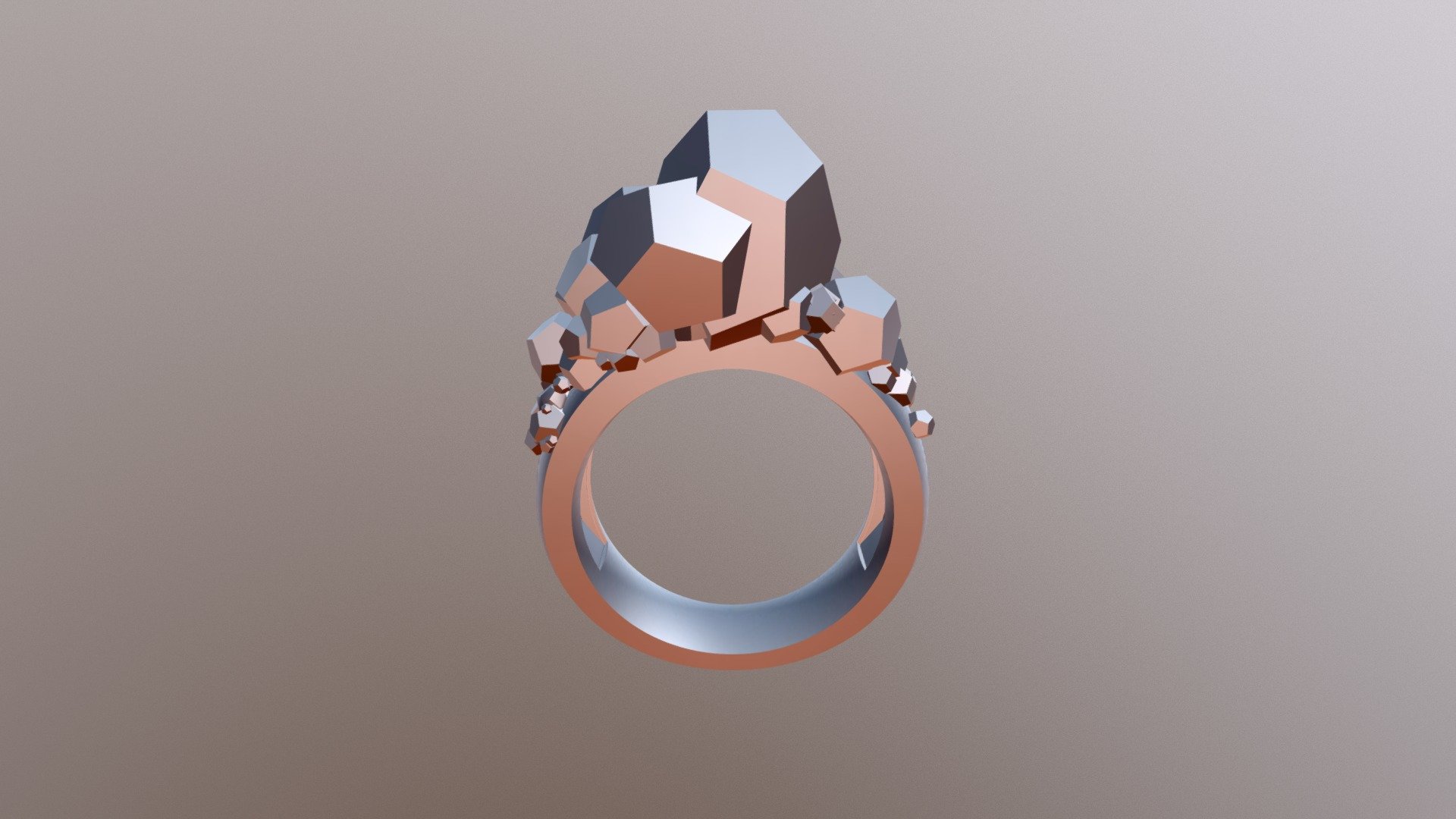 Pyrite ring