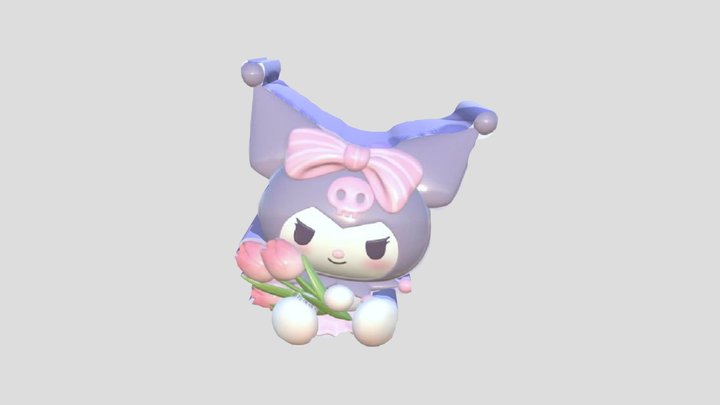Pink Doll 3D Model
