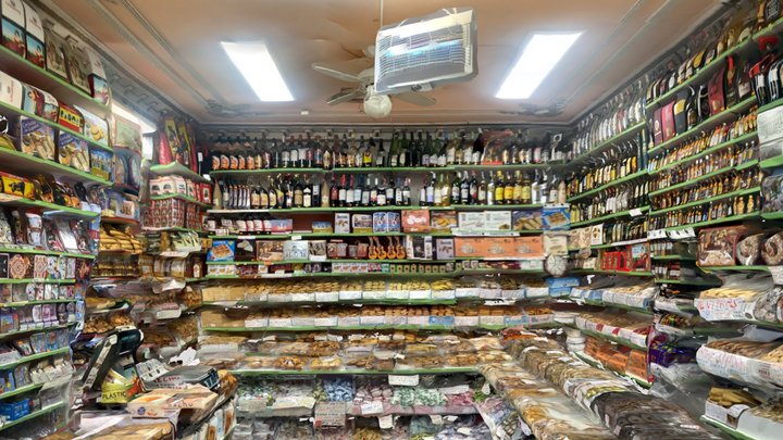 Mantequería Bermejo - Interior (Madrid) 3D Model