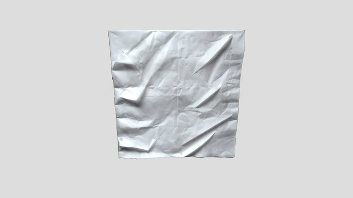 sheet of paper 3D Model