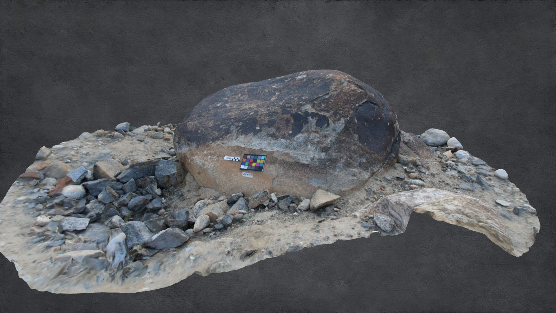 Rock Carving at Chilas-X (Rock 37) - 3D model by cvlablums [246c554 ...