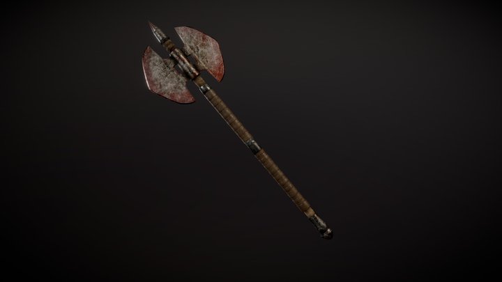 Ancient Axe 3D Model