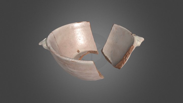 Escudilla del siglo XIV 3D Model