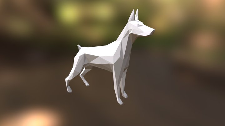 Dog 3D Model