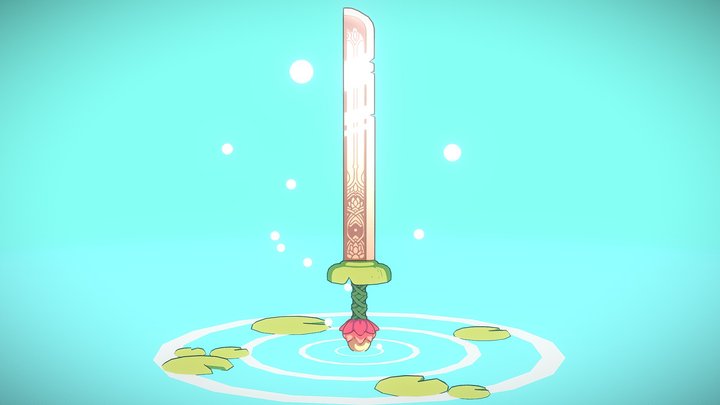 Lotus Blade 3D Model