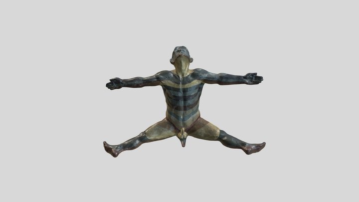 Historical Dermatome Man 3D Model