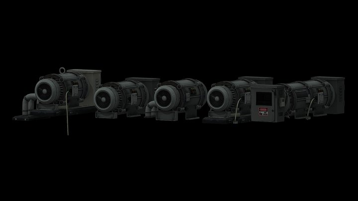 IND Generators 3D Model